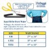 NoSaggs Sizing Chart