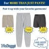 NoSaggs - Great with Shorts, Sweatpants, Gym Shorts, & More