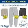 NoSaggs - Great with Shorts, Sweatpants, Gym Shorts, & More